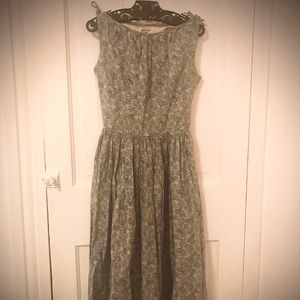 50s Blue Dress